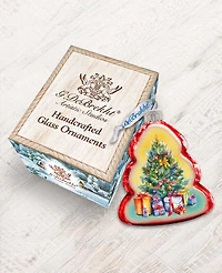 Designocracy Christmas Tree Keepsake Mercury Glass Christmas Ornaments G. DeBrekht