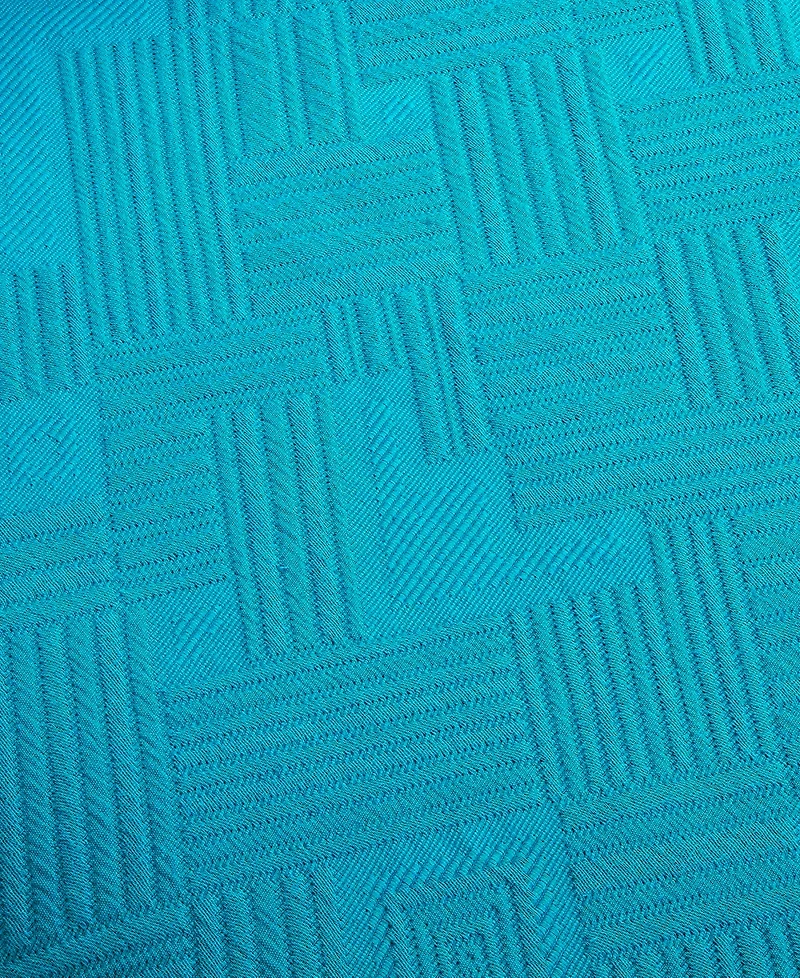 Superior Geometric Fret Textured Jacquard Matelasse All-Season -Piece Bedspread Set