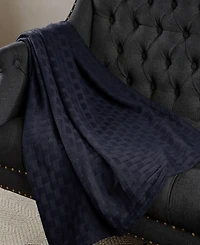 Superior Basket Weave All Season Cotton Blanket, Full/Queen