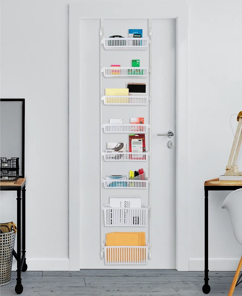 Smart Design 8-Tier Over-the-Door Hanging Pantry Organizer