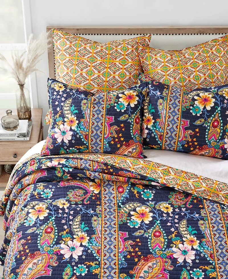 Levtex Bertelli Paisley Reversible -Pc. Quilt Set