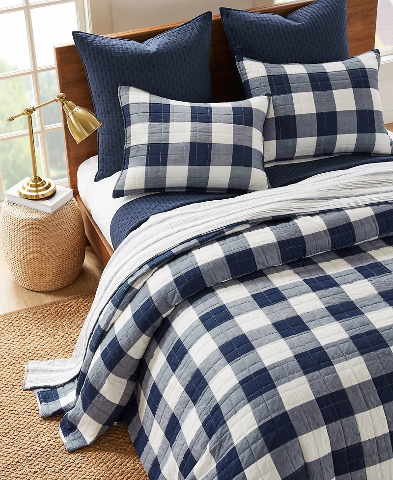 Levtex Camden Buffalo Check 3-Pc. Bedspread Set