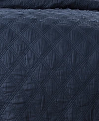 Levtex Washed Linen Relaxed Textured Quilt, King/California King