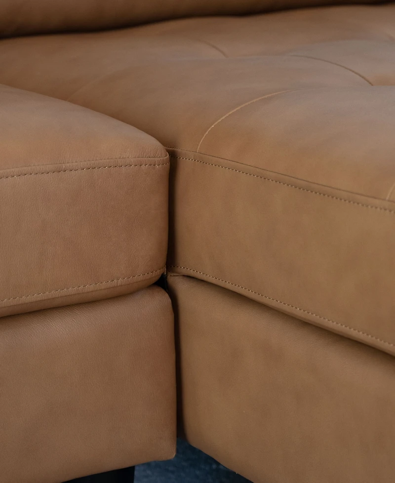 Abbyson Living Parker 33.5" Top-Grain Leather Chair