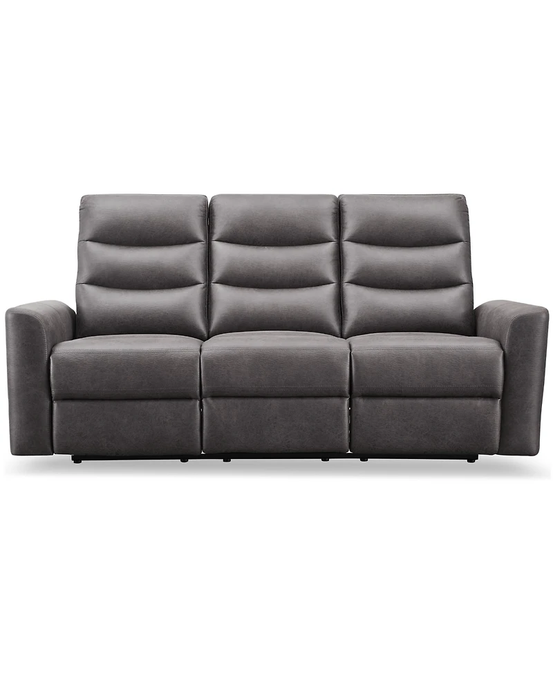 Bentley 70.5" Polyester Manual Reclining Sofa