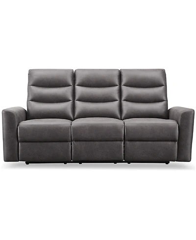 Bentley 70.5" Polyester Manual Reclining Sofa