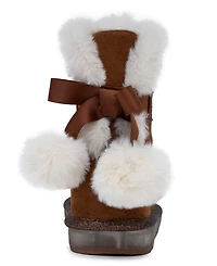 Sugar Toddler Girls Maizen Cozy Light-Up Pull On Boots