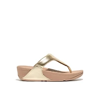 FitFlop Women's Lulu Leather Toe Post