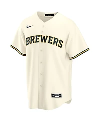 Nike Big Boys and Girls Milwaukee Brewers Official Player Jersey - Christian Yelich