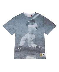 Men's Mitchell & Ness Mickey Mantle New York Yankees Cooperstown Collection Highlight Sublimated Player Graphic T-shirt