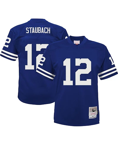 Infant Boys and Girls Mitchell & Ness Roger Staubach Navy Dallas Cowboys 1971 Retired Legacy Jersey