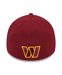 Men's New Era Burgundy Washington Commanders City Originals 39THIRTY Flex Hat