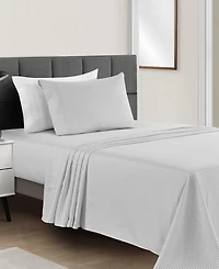 Sunham Microfiber Easy Care Printed -Pc. Sheet Set