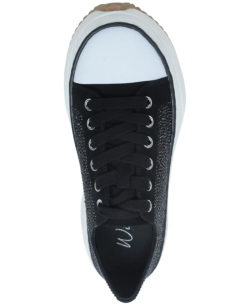 Wild Pair Highfive Lace-Up Low-Top Sneakers
