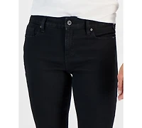 Style & Co Petite Raw-Edge Denim Bermuda Shorts, Created for Macy's