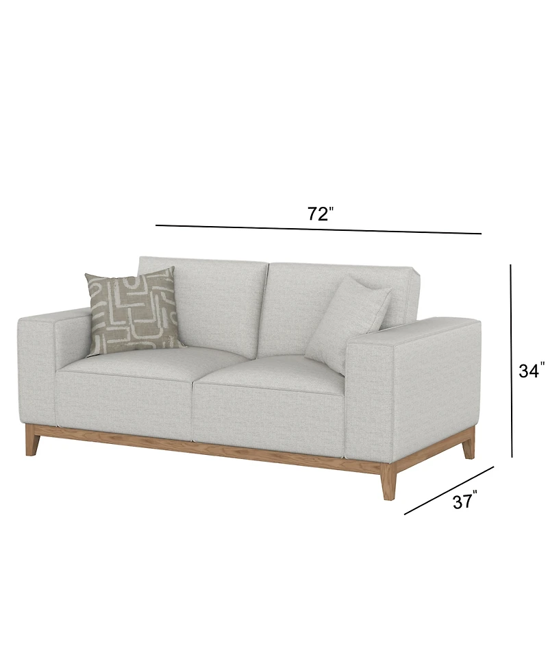 Rosecrans 72" Fabric Apartment Sofa, Created for Macy's