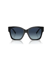 Tiffany & Co. Women's Polarized Low Bridge Fit Sunglasses, Gradient TF4216F