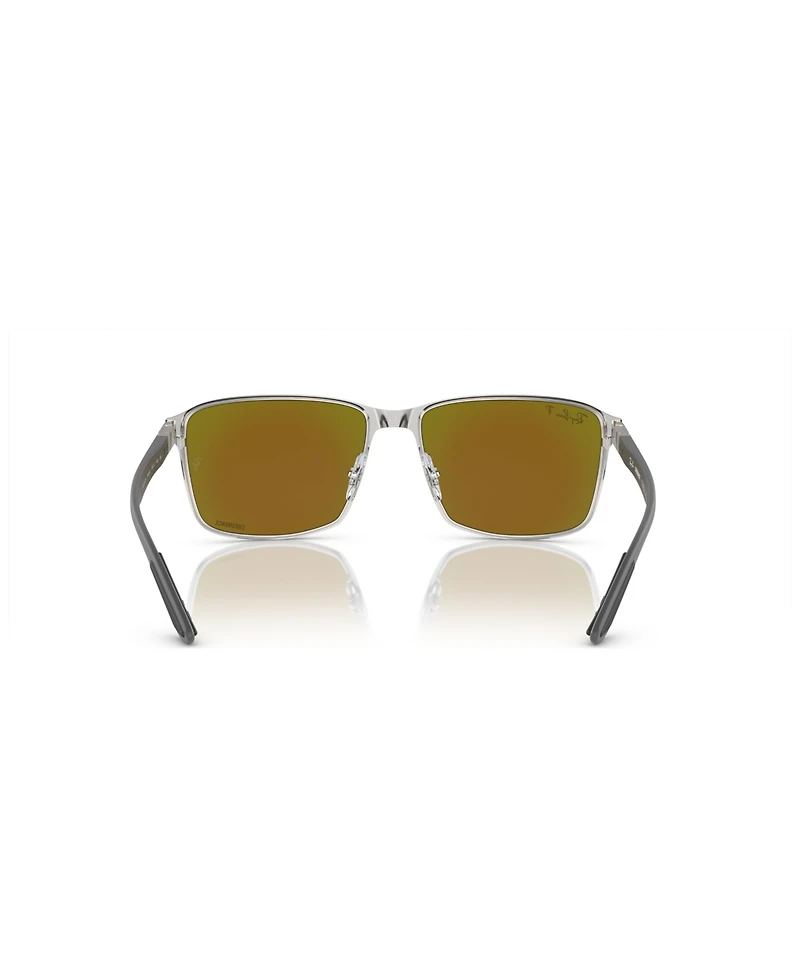 Ray-Ban Unisex Polarized Sunglasses, Mirror RB3721CH