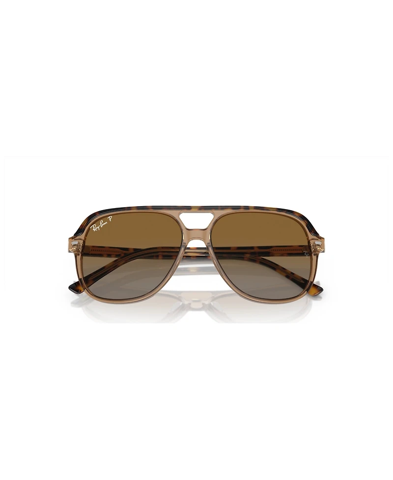 Ray-Ban Jr Bill Kids Polarized Sunglasses, Gradient RB9096S (ages 7-10)