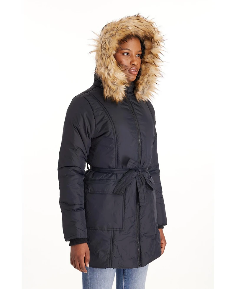 Modern Eternity Maternity Rachel - 3 1 Coat With Belt
