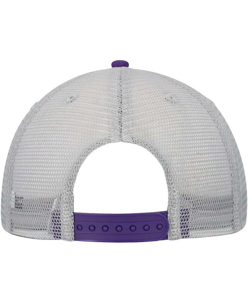 Men's Colosseum Purple, Gray Kansas State Wildcats Snapback Hat