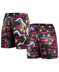 Men's Chalk Line Black SpongeBob SquarePants Culture Shock Retro Shorts