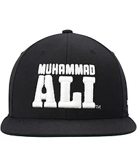 Men's and Women's Contenders Clothing Black Muhammad Ali Snapback Hat