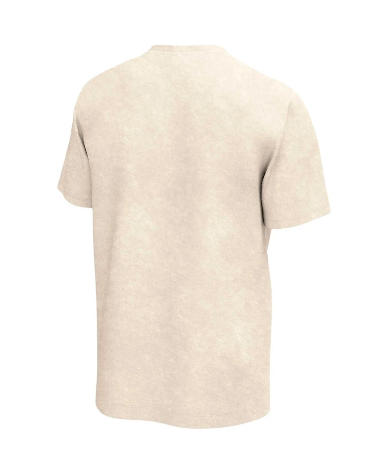 Men's Oatmeal Whitney Houston Dance with Somebody Washed T-shirt