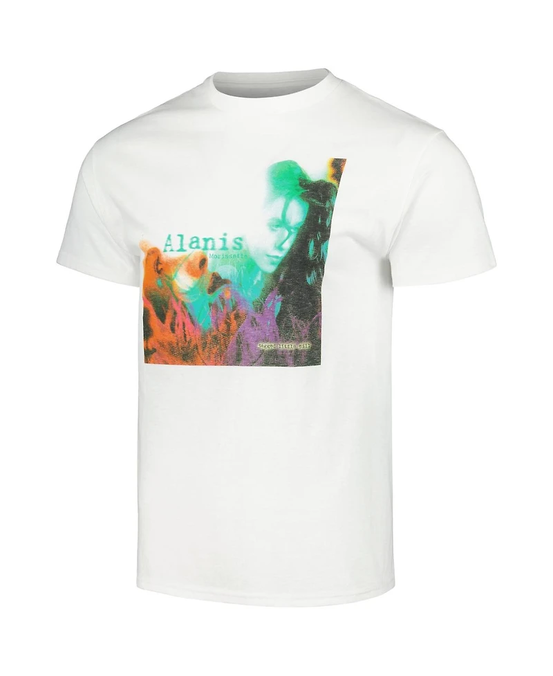Men's White Alanis Morissette Jagged Little Pill T-shirt