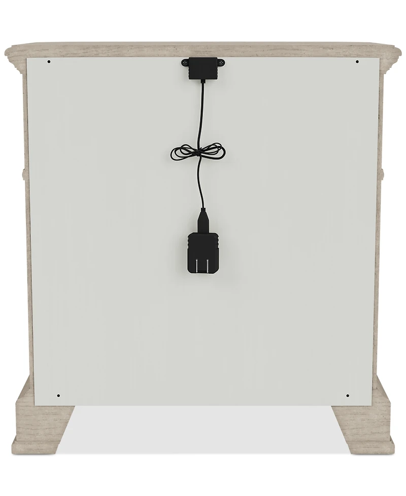 Closeout! Kensington 3-Drawer Nightstand
