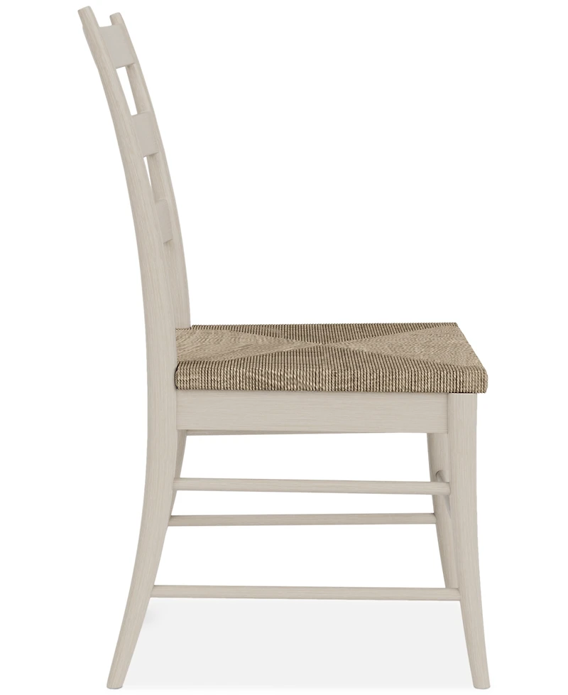 Closeout! Laguna Rush Seat Dining Side Chair