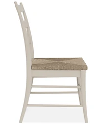 Closeout! Laguna Rush Seat Dining Side Chair