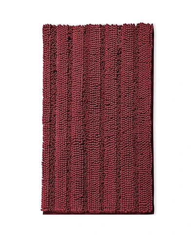 Ultra Soft Non Slip Chenille Bath Rug - Large 44"x26"
