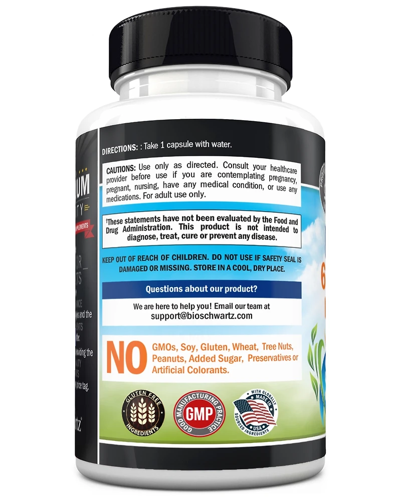 Probiotic 65 Billion - Probiotics with Prebiotic for Women & Men - Lactobacillus Acidophilus Digestive Health Capsules - Targeted Release Technology