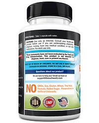 Probiotic 65 Billion - Probiotics with Prebiotic for Women & Men - Lactobacillus Acidophilus Digestive Health Capsules - Targeted Release Technology
