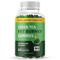 Nobi Nutrition Green Tea Fat Burner Gummies,60ct