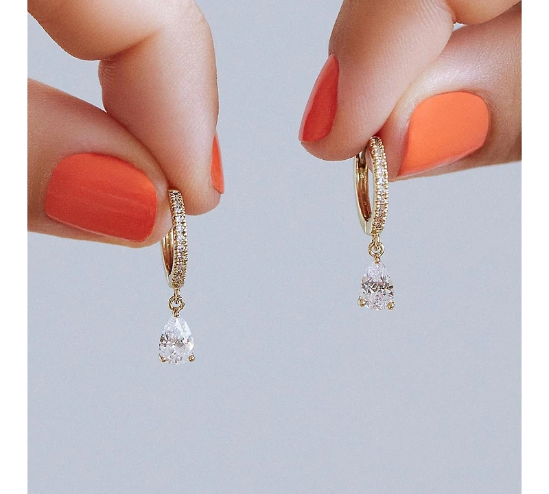 Ana Luisa Delicate Huggie Hoops - Elise