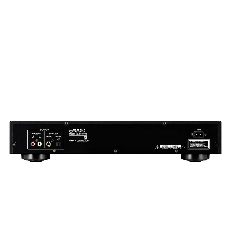 Yamaha Cd-S303 Cd Player with MP3/Wma/Lpcm/Flac/Usb Compatibility