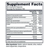 Twinlab Stress B-Complex Caps - Energy Support Supplement with Vitamin B12 and B6-250 Capsules