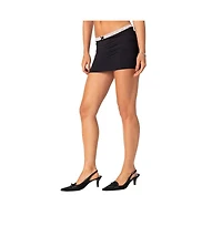 Edikted Women's Sorely Mini Skirt