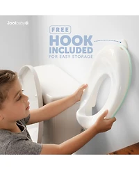 Jool Baby Kids Potty Training Seat - Splash Guard, Non-Slip & Free Storage Hook Unisex