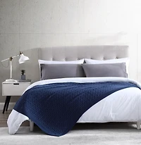 Kate Aurora University Living Ultra Soft & Plush Oversized "The Scholar" Cable Knit Cotton Accent Throw Blanket - 50"x70"