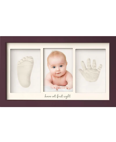 Duo Baby Hand and Footprint Kit, Handprint Newborn Photo Frame, Keepsake for New Mom