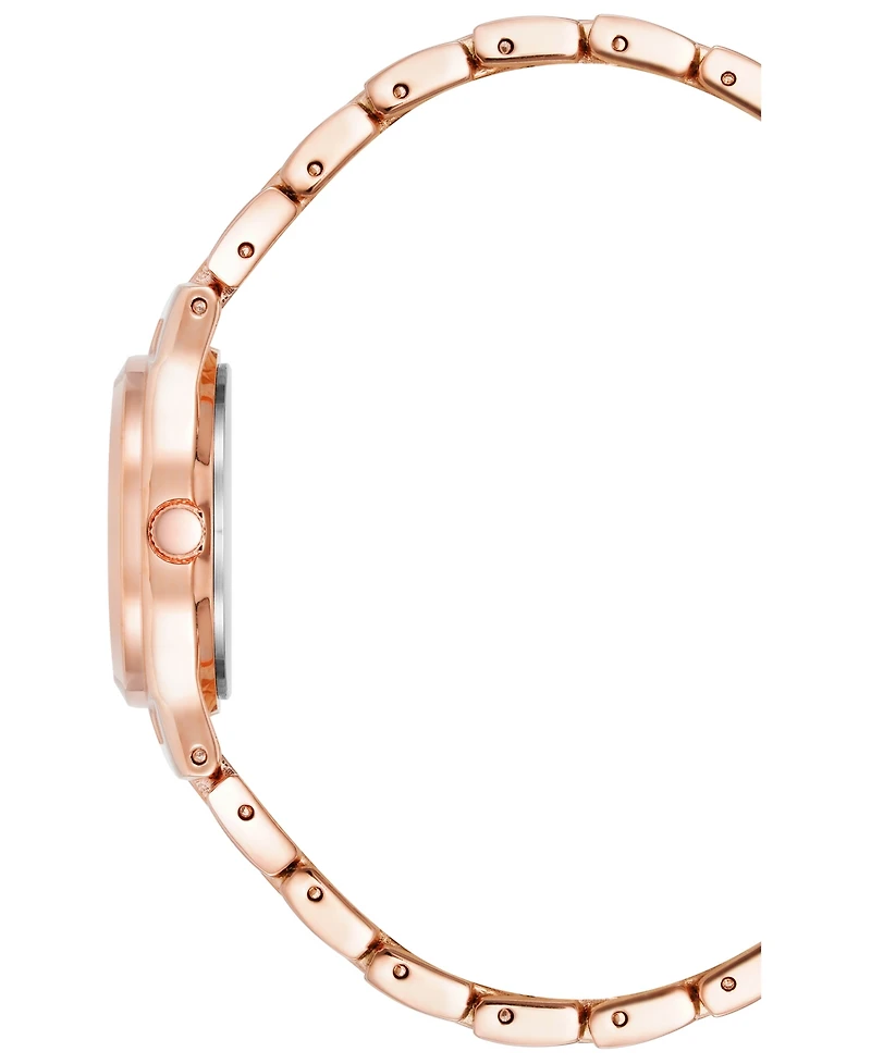 Anne Klein Women's Quartz Rose Gold-Tone Alloy Watch, 26mm