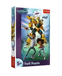 Trefl Red 100 Piece Puzzle - Transformers Team