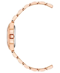 Anne Klein Women's Quartz Rose Gold-Tone Alloy Bracelet Watch, 29mm