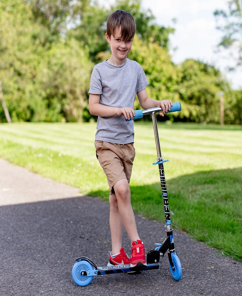 Ozbozz- Blue Black Adjustable Scooter