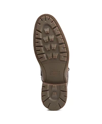 Johnston & Murphy Men's Benton Leather Plain Toe Boots