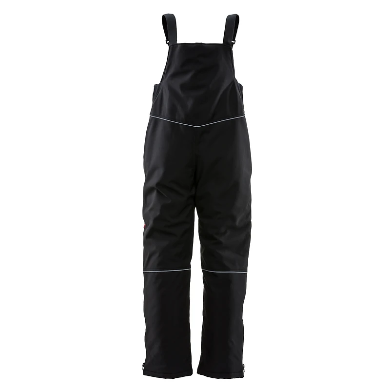 RefrigiWear Women's Insulated Softshell Bib Overalls - Warm, Durable Cold Weather Workwear