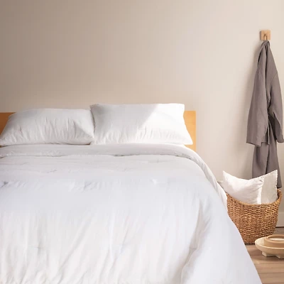 French Linen Comforter & Sham Set - Full/Queen